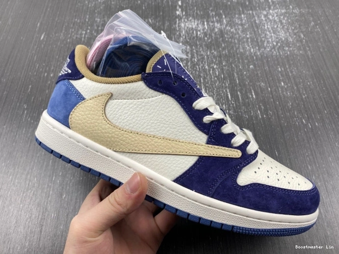 Bmlin shoes JORDAN X DM7866-808 CUSTOM AIR 1 TRAVIS SCOTT 0802